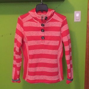 Pink half button sweater!💕